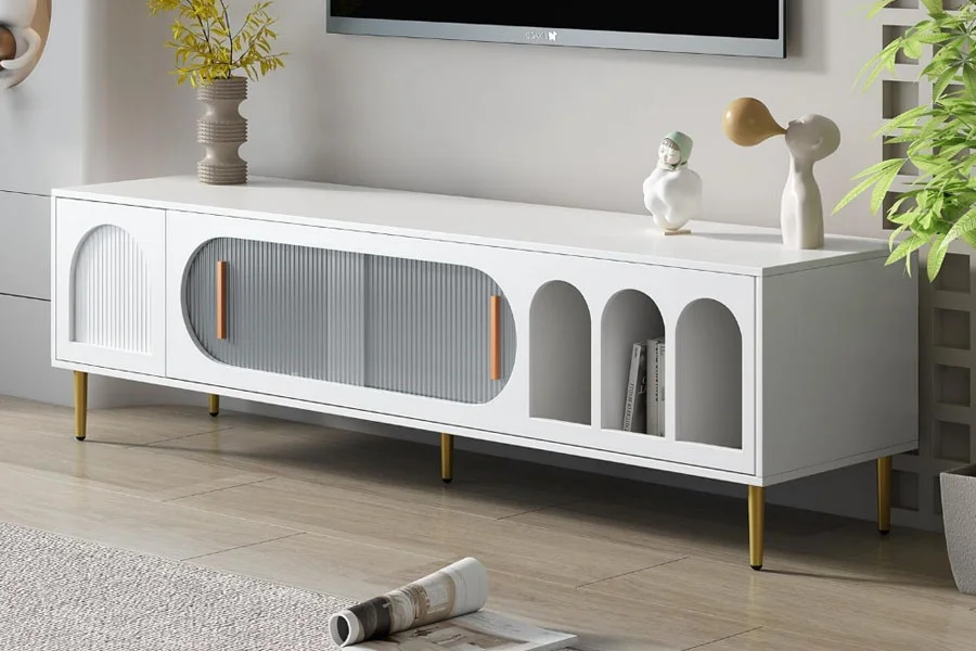 Contemporary TV Console