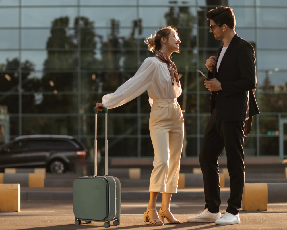 cute rolling suitcase