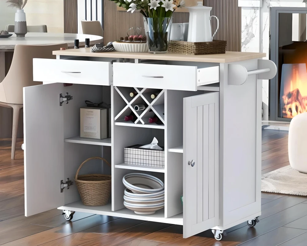 kitchen islands with drawers